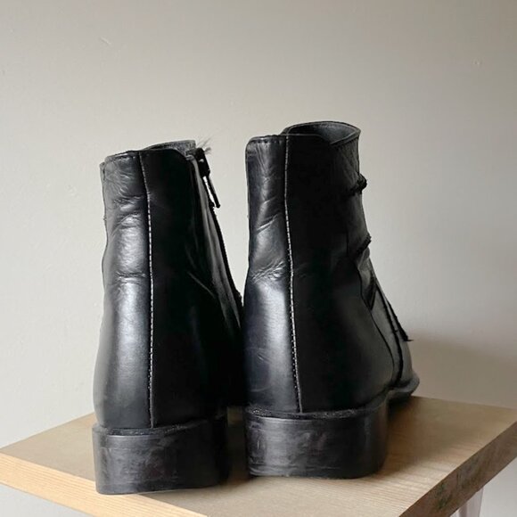 Vintage Chelsea Boots (zipper, stitching, Italian made, size 36.5) - Picture 3 of 6